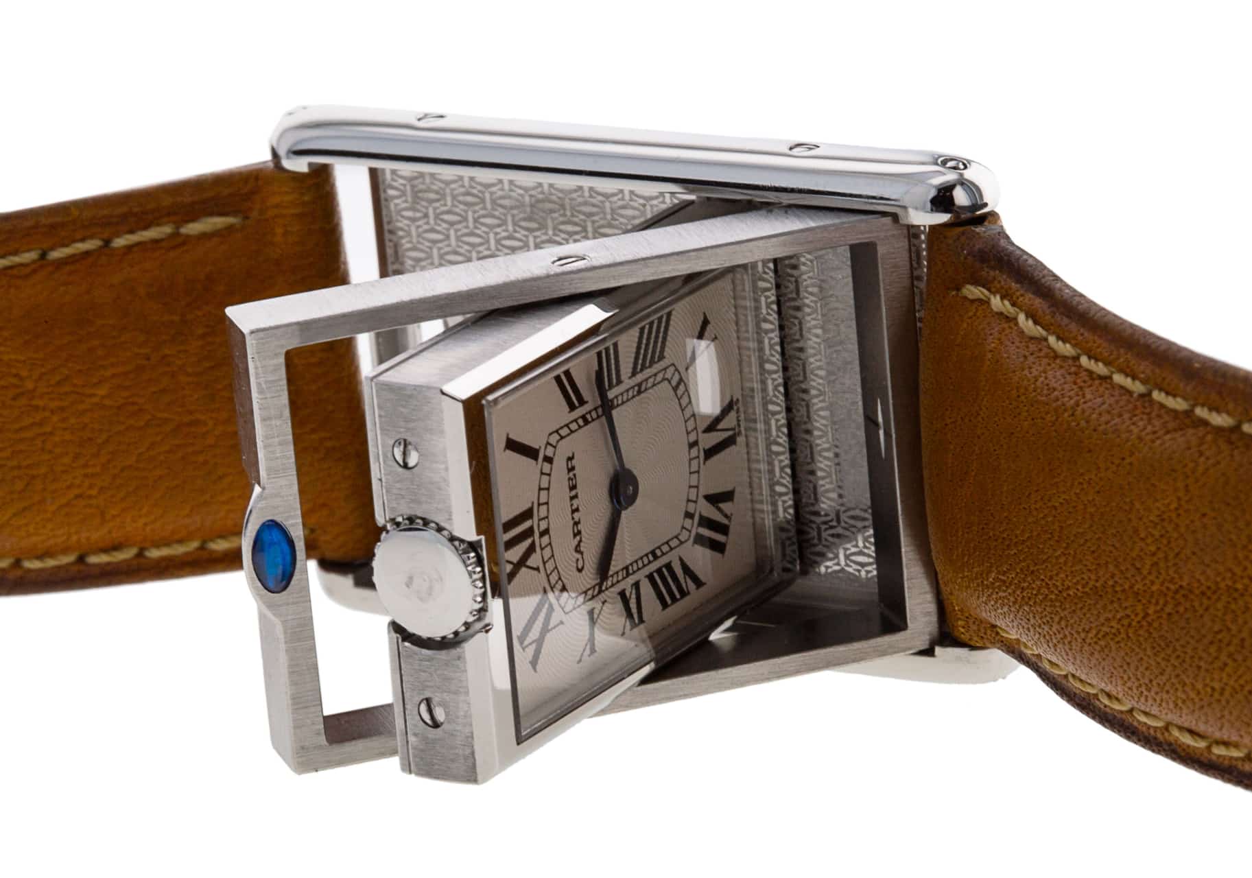 Cartier tank basculante w1011358 best sale